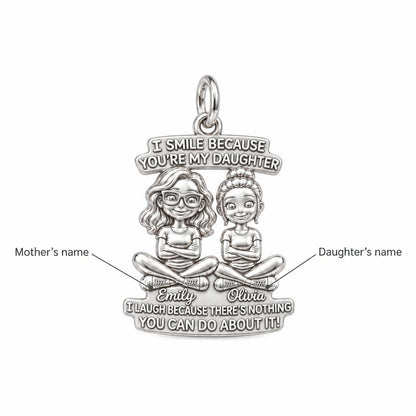 Mother Daughter Bond Charm Bracelet – Personalized Mom Gift – personalization guide
