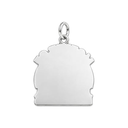 Mother of Meownsters Charm Necklace Set – back of the charm, engraving area