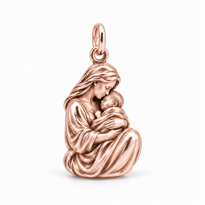 Mother's Embrace Charm — Rose Gold | charm-topics-remaining-444-2026-09-14 | topic-385