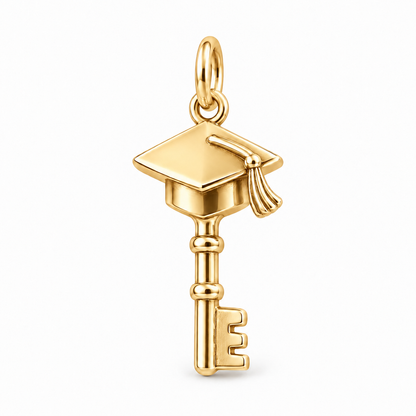 New Beginnings Key Charm — Gold | charm-topics-remaining-444-2026-09-14 | topic-397