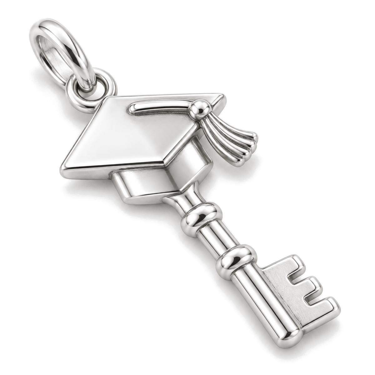 New Beginnings Key Charm — Silver Super Macro | charm-topics-remaining-444-2026-09-14 | topic-397