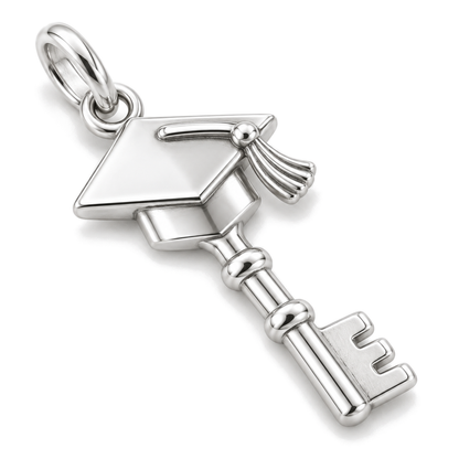 New Beginnings Key Charm — Silver Super Macro | charm-topics-remaining-444-2026-09-14 | topic-397
