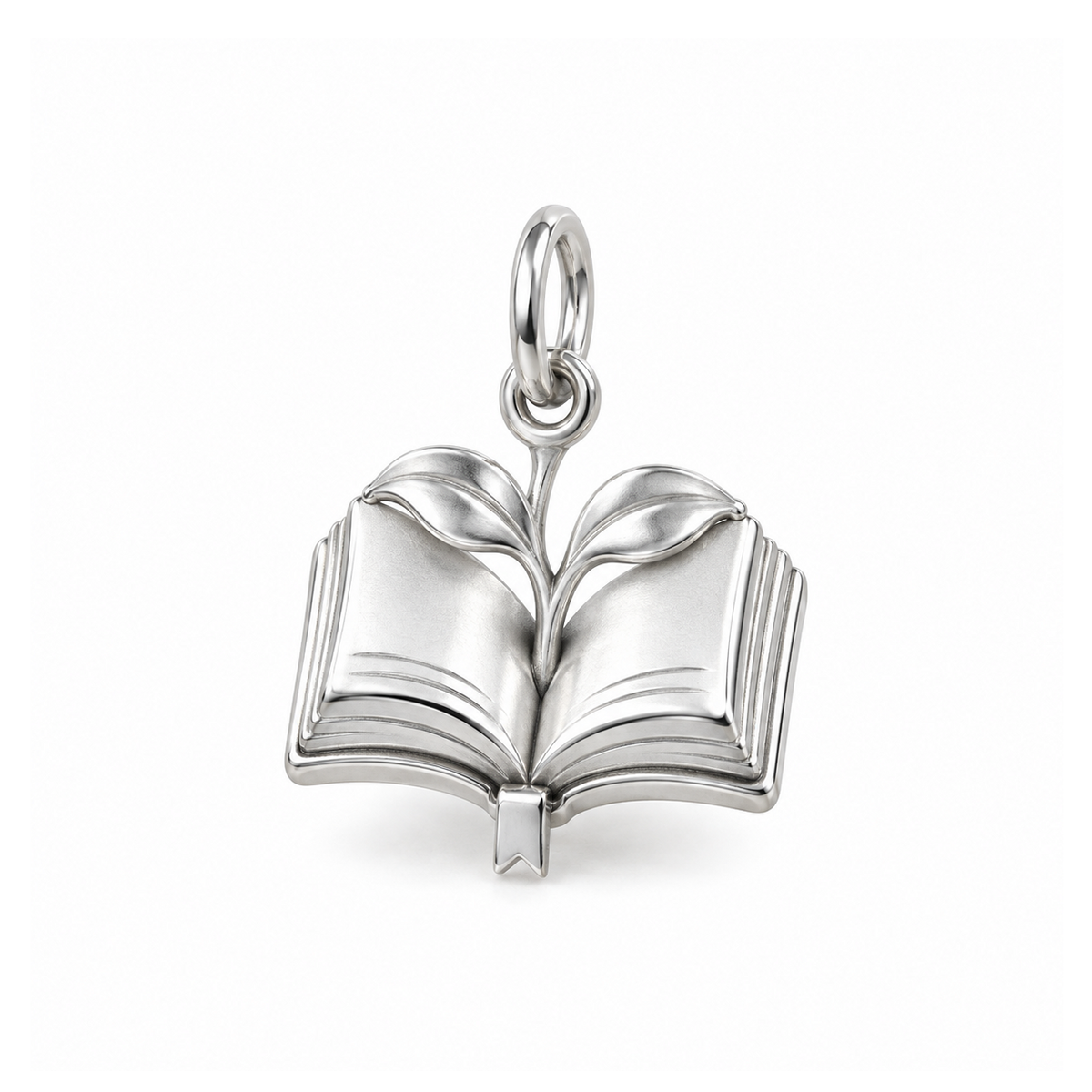 New Chapter Book Charm — Silver | charm-topics-remaining-444-2026-09-14 | topic-401