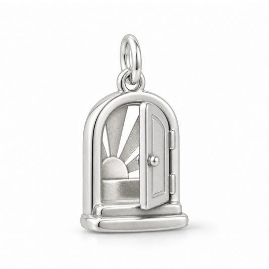 New Dawn Charm — Silver | charm-topics-remaining-444-2026-09-14 | topic-201