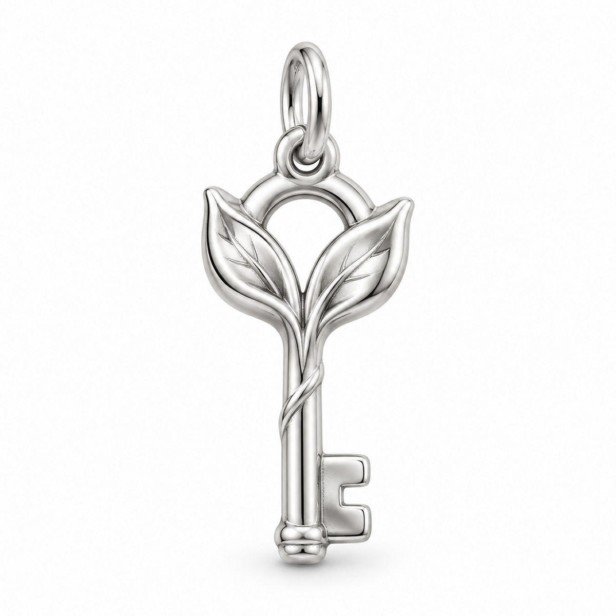 New Day Key Charm — Silver | charm-topics-remaining-444-2026-09-14 | topic-203