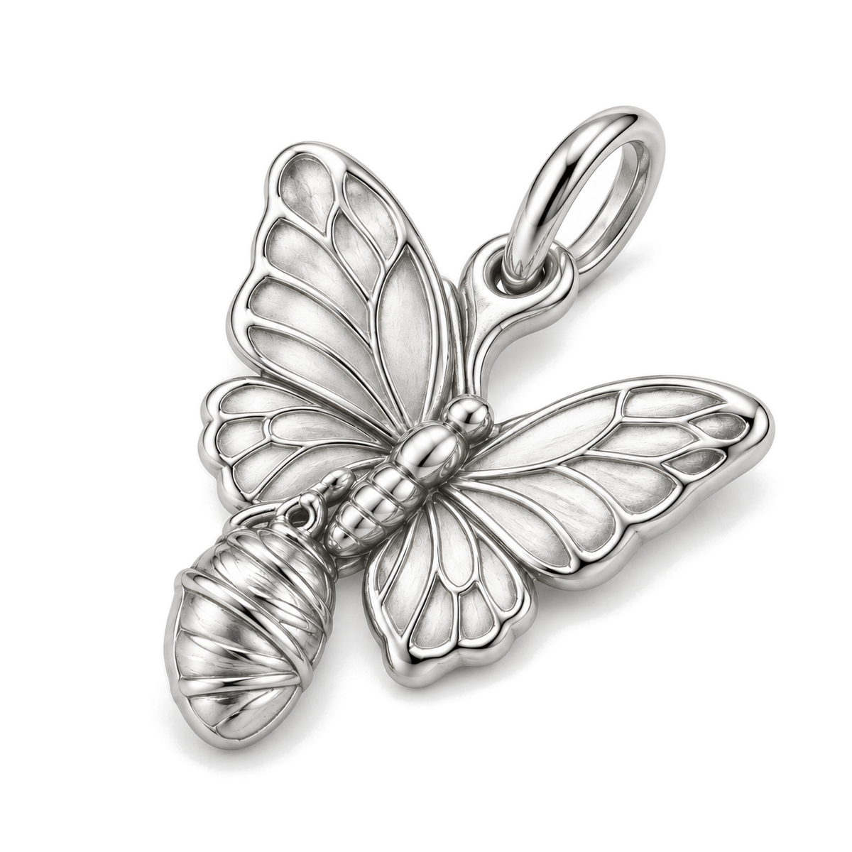 New Wings Charm — Silver Super Macro | charm-topics-remaining-444-2026-09-14 | topic-202