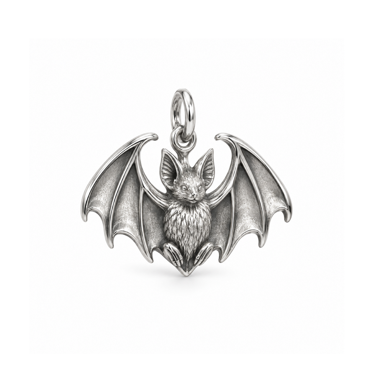 Night Guardian Bat Charm — Silver | charm-topics-remaining-444-2026-09-14 | topic-152