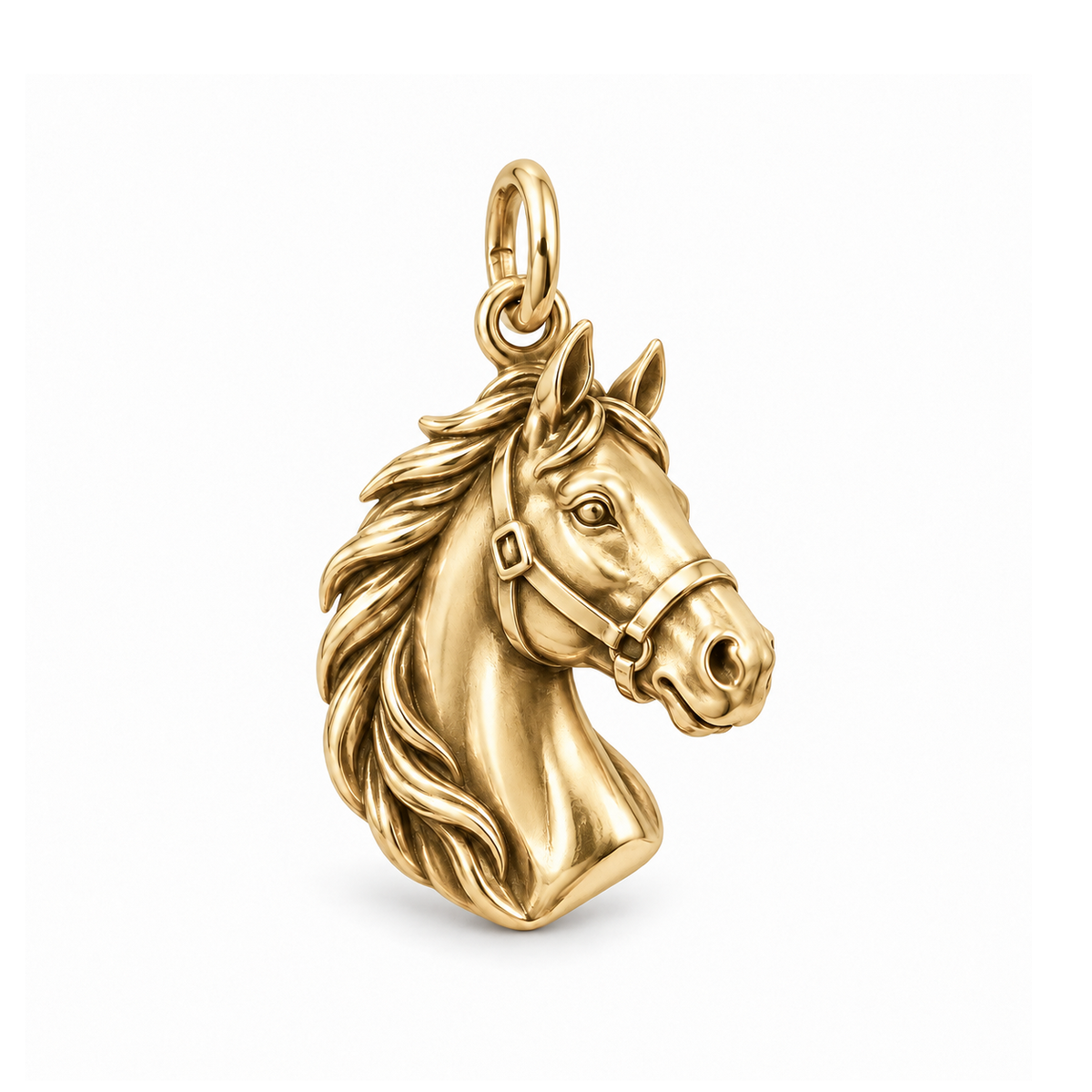 Noble Spirit Horse Charm — Gold | charm-topics-remaining-444-2026-09-14 | topic-277