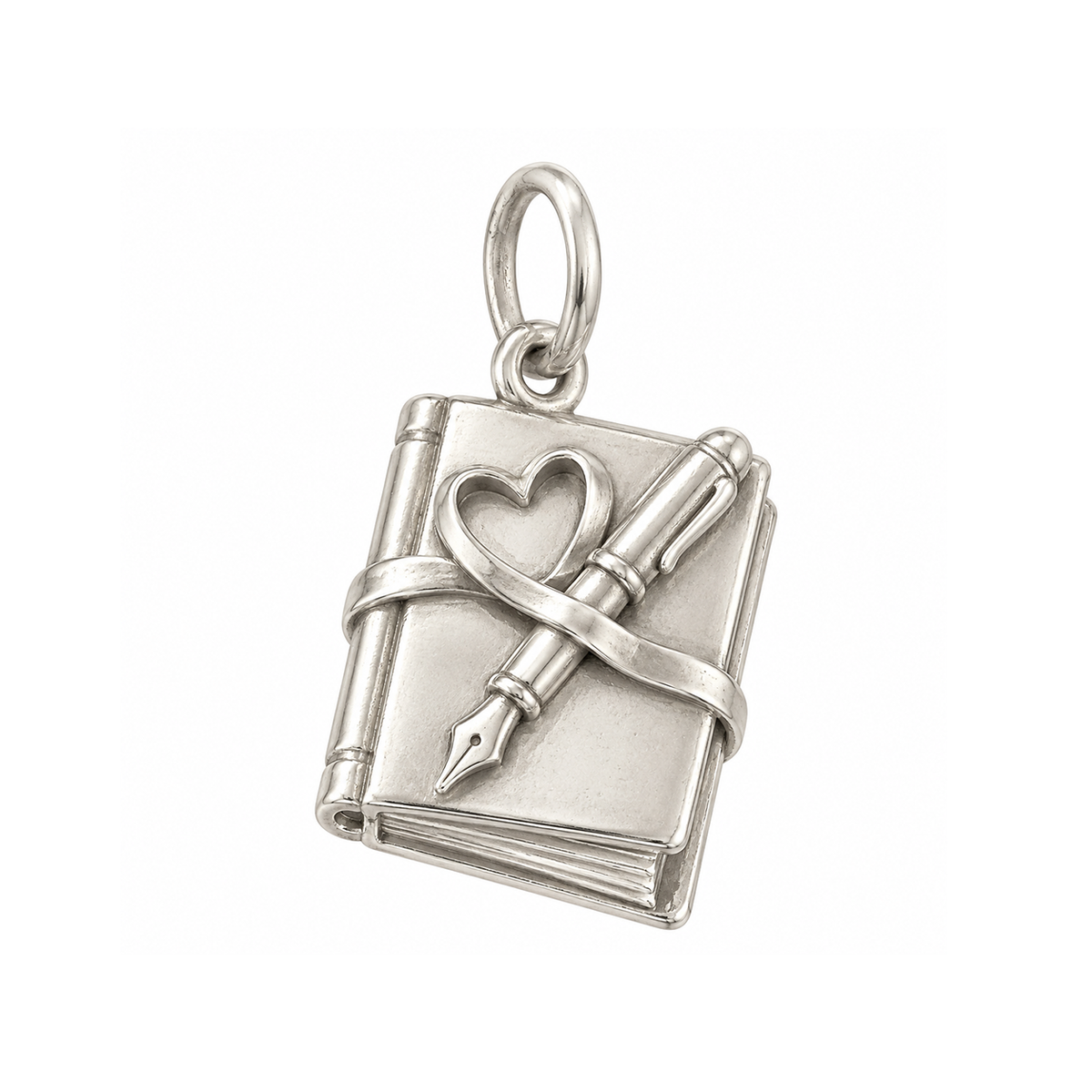 Notebook and Fountain Pen Charm — Silver — 50-works-silver-20260916-91