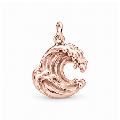 Ocean Wave Charm — Rose Gold | charm-topics-remaining-444-2026-09-14 | topic-016