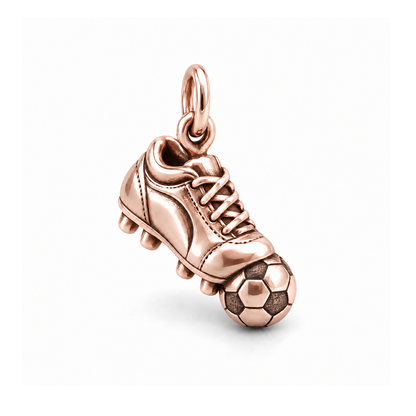On the Ball Soccer Charm — Rose Gold | charm-topics-remaining-444-2026-09-14 | topic-339