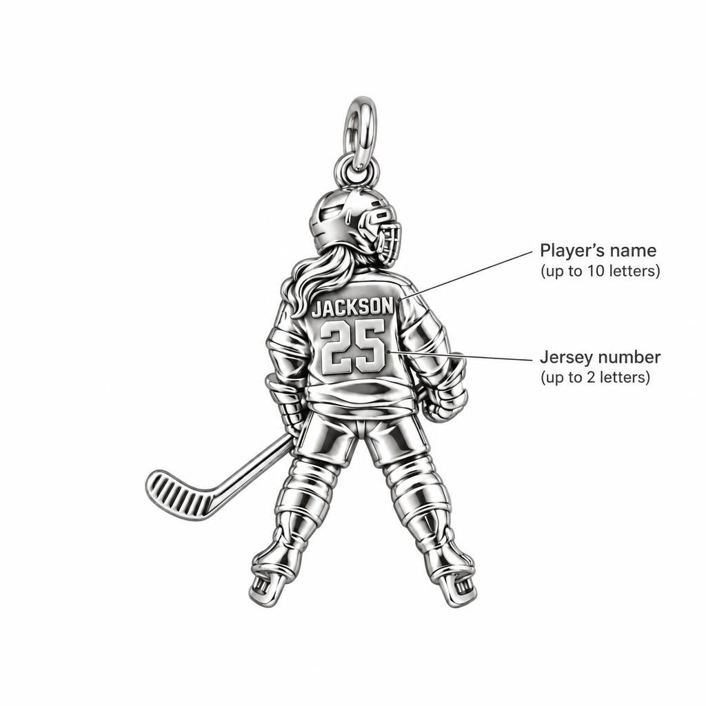 On The Ice Charm Bracelet – Personalized Hockey Mom Gift – personalization guide