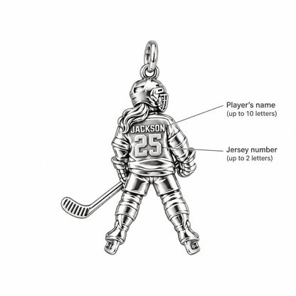 On The Ice Charm Bracelet – Personalized Hockey Mom Gift – personalization guide