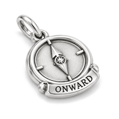 Onward Compass Charm — Silver Super Macro | charm-topics-remaining-444-2026-09-14 | topic-298
