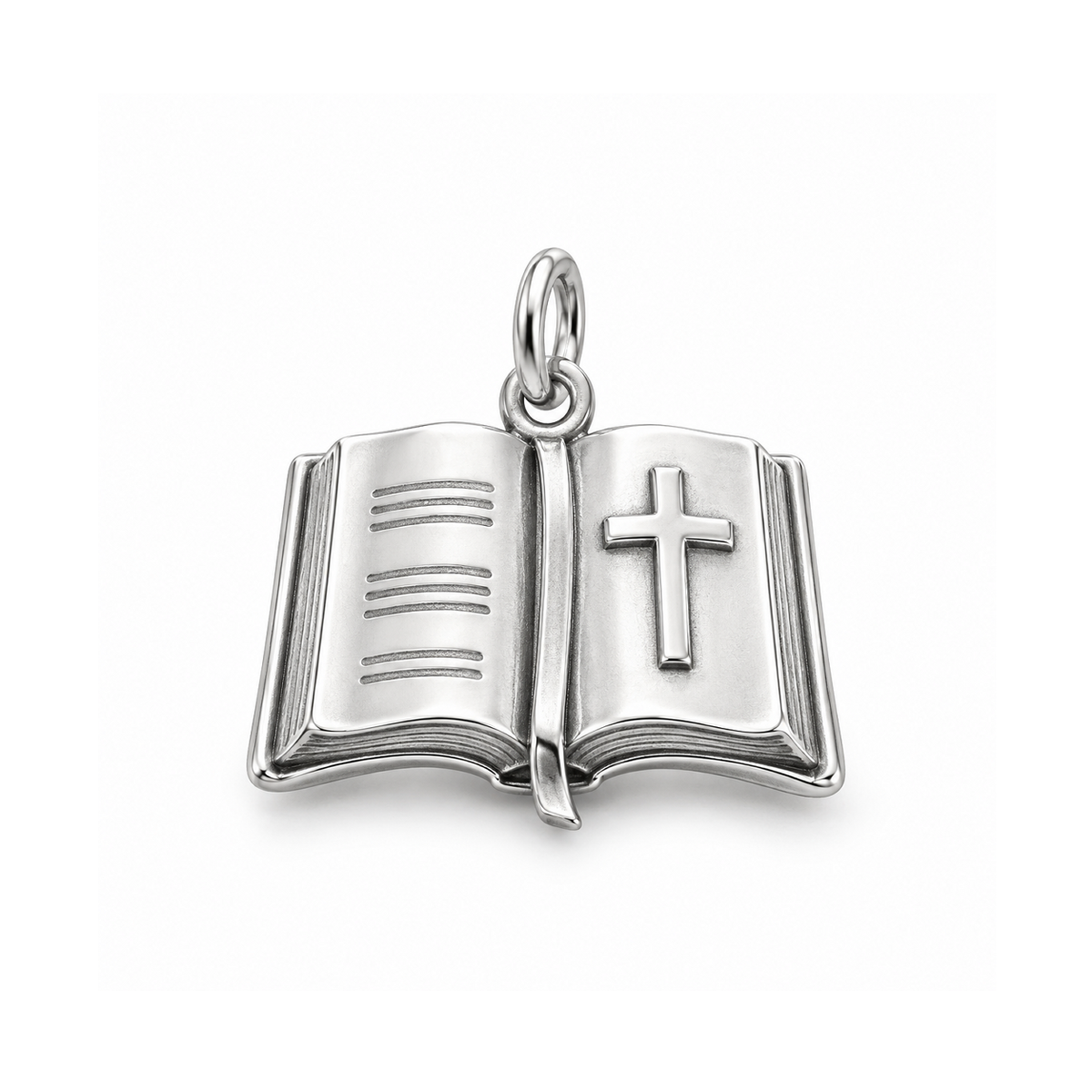 Open Bible Charm — Silver | charm-topics-remaining-444-2026-09-14 | topic-208