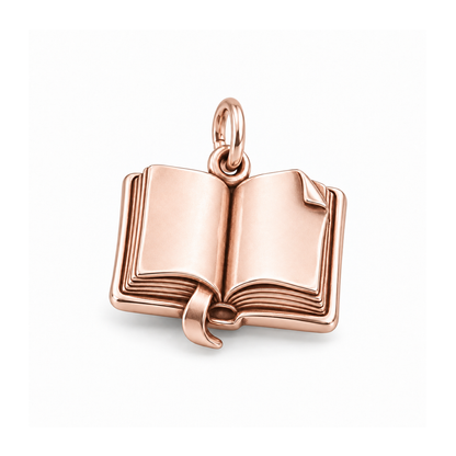 Open Book Charm — Rose Gold | charm-topics-remaining-444-2026-09-14 | topic-103