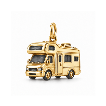 Open Road Motorhome Charm — Gold | charm-topics-remaining-444-2026-09-14 | topic-325