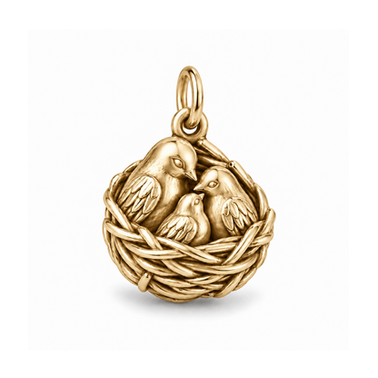 Our Little Nest Charm — Gold | charm-topics-remaining-444-2026-09-14 | topic-289