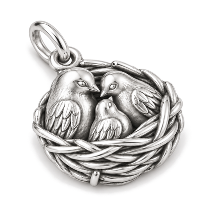Our Little Nest Charm — Silver Super Macro | charm-topics-remaining-444-2026-09-14 | topic-289