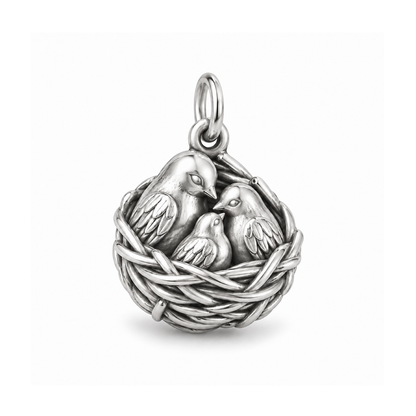 Our Little Nest Charm — Silver | charm-topics-remaining-444-2026-09-14 | topic-289