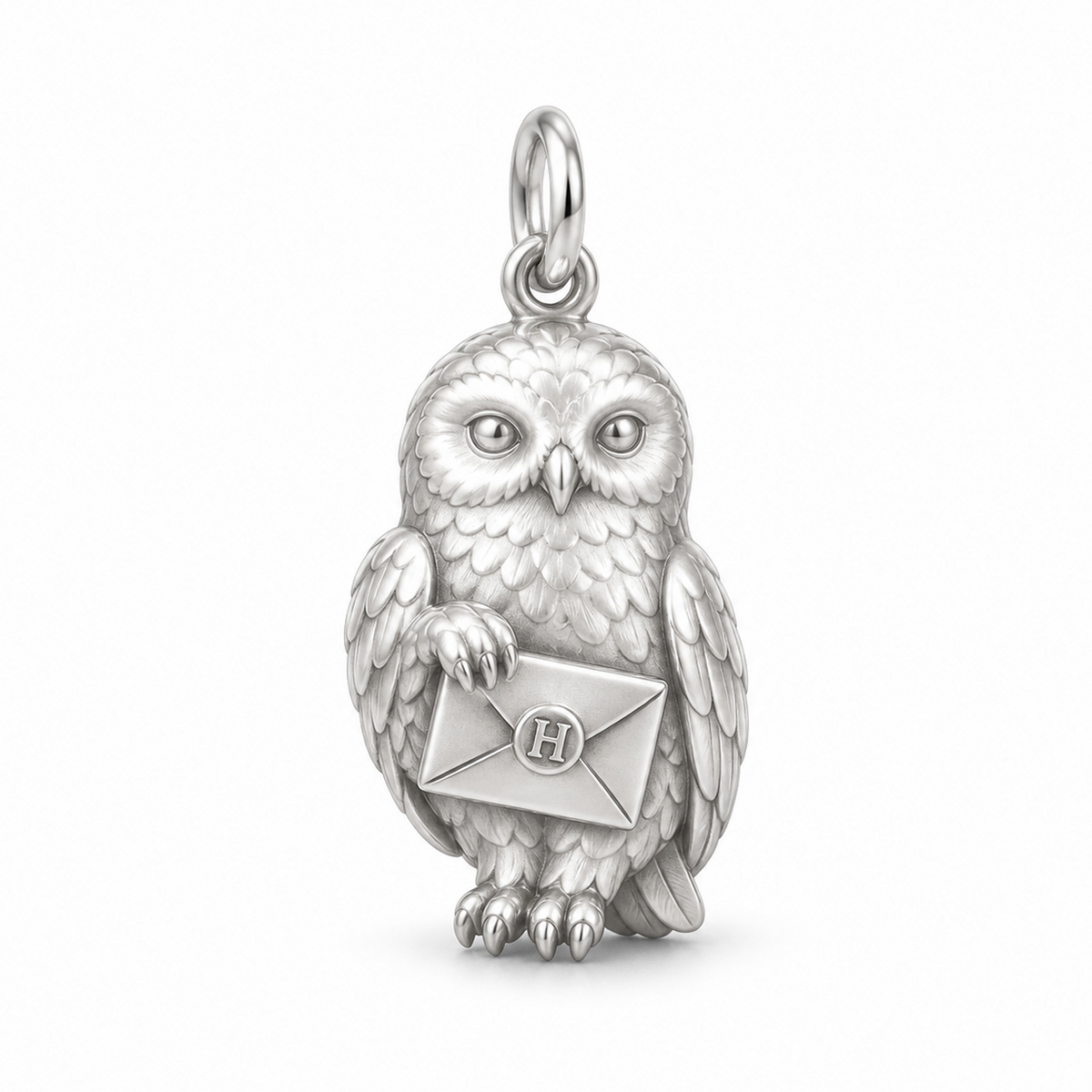Owl Post Charm — Silver | charm-topics-remaining-444-2026-09-14 | topic-291