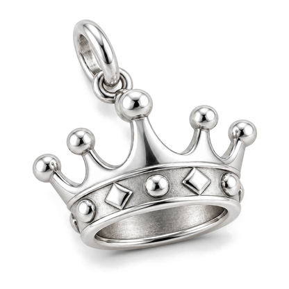 Own Your Crown Charm — Silver Super Macro | charm-topics-remaining-444-2026-09-14 | topic-426