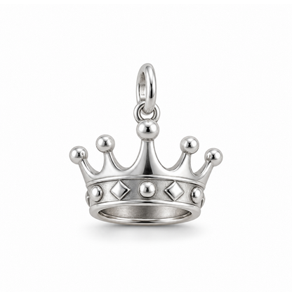 Own Your Crown Charm — Silver | charm-topics-remaining-444-2026-09-14 | topic-426