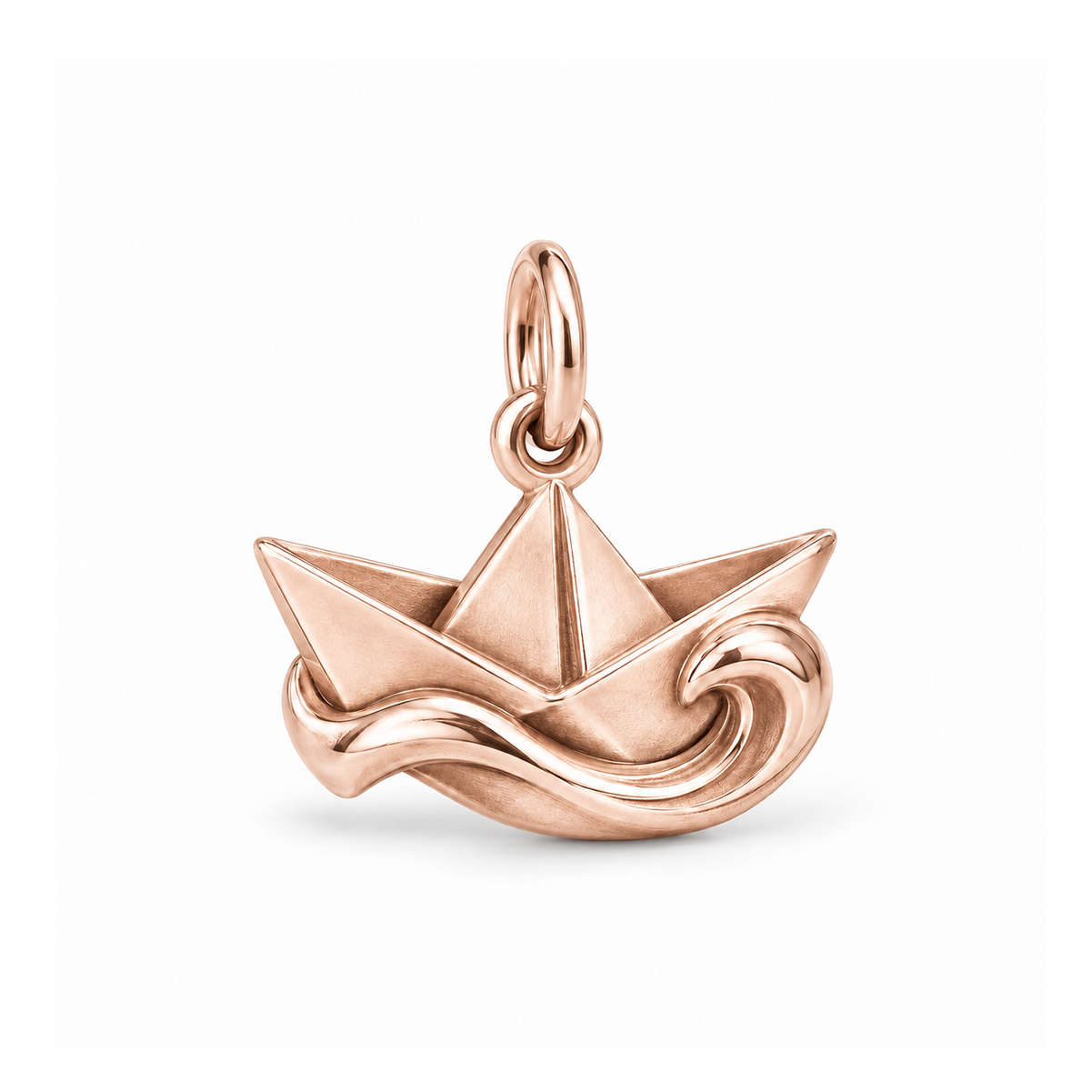 Paper Boat Charm — Rose Gold | charm-topics-remaining-444-2026-09-14 | topic-205