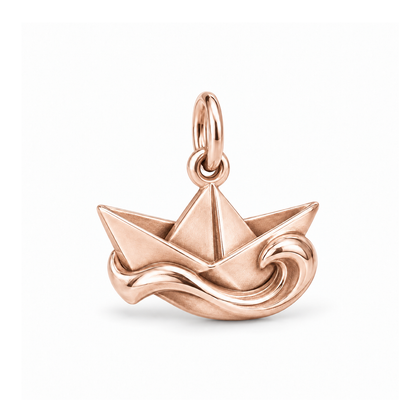 Paper Boat Charm — Rose Gold | charm-topics-remaining-444-2026-09-14 | topic-205