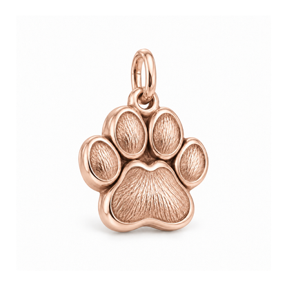 Pawprint Keepsake Charm — Rose Gold | charm-topics-remaining-444-2026-09-14 | topic-362