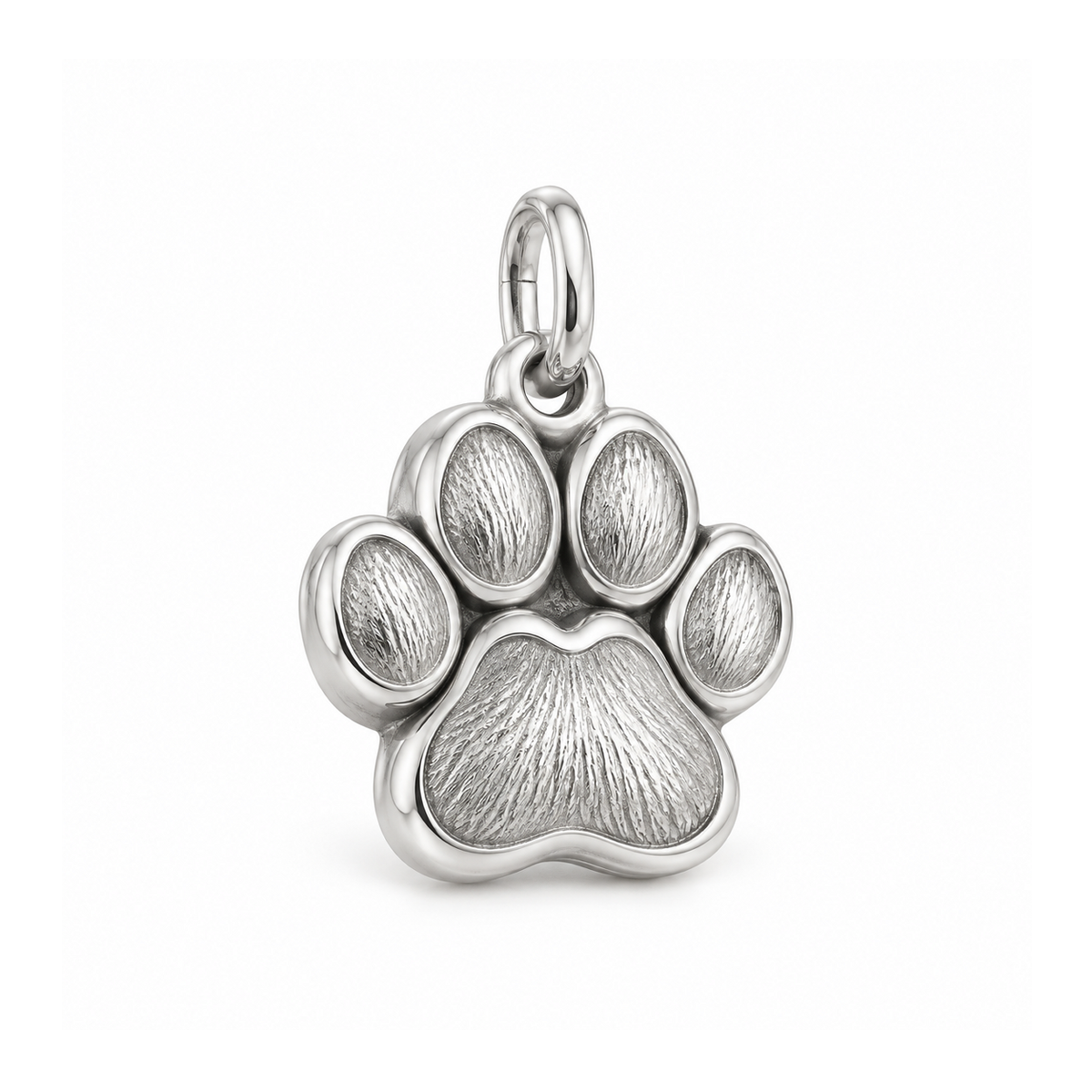 Pawprint Keepsake Charm — Silver | charm-topics-remaining-444-2026-09-14 | topic-362