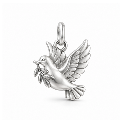 Peace Dove Charm — Silver | charm-topics-remaining-444-2026-09-14 | topic-182