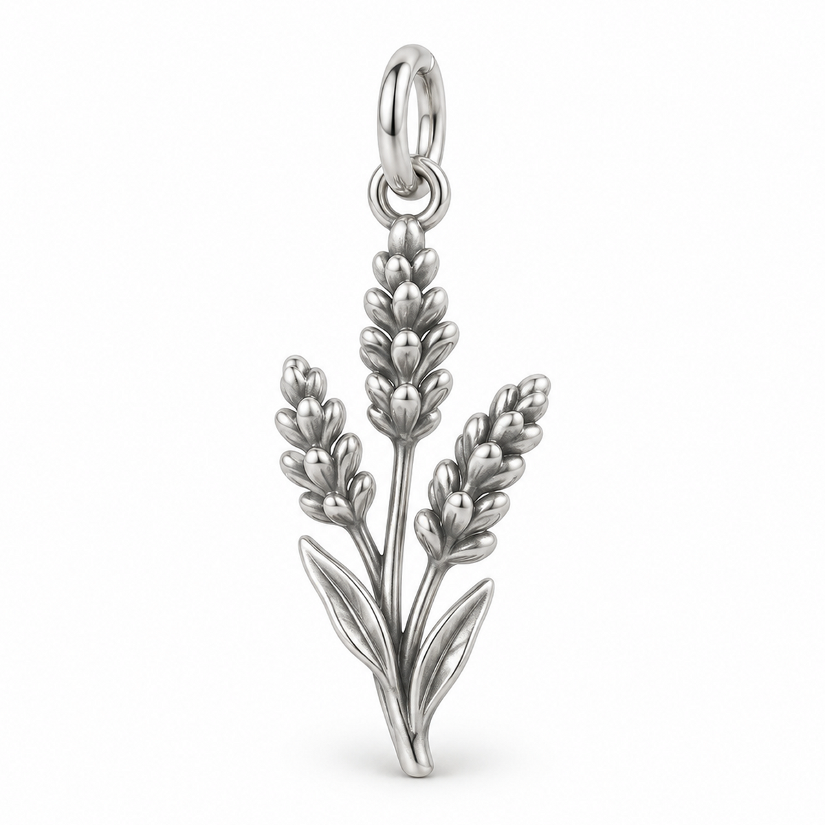 Peaceful Lavender Charm — Silver | charm-topics-remaining-444-2026-09-14 | topic-175
