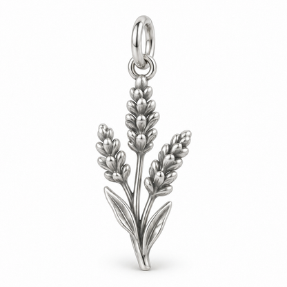 Peaceful Lavender Charm — Silver | charm-topics-remaining-444-2026-09-14 | topic-175
