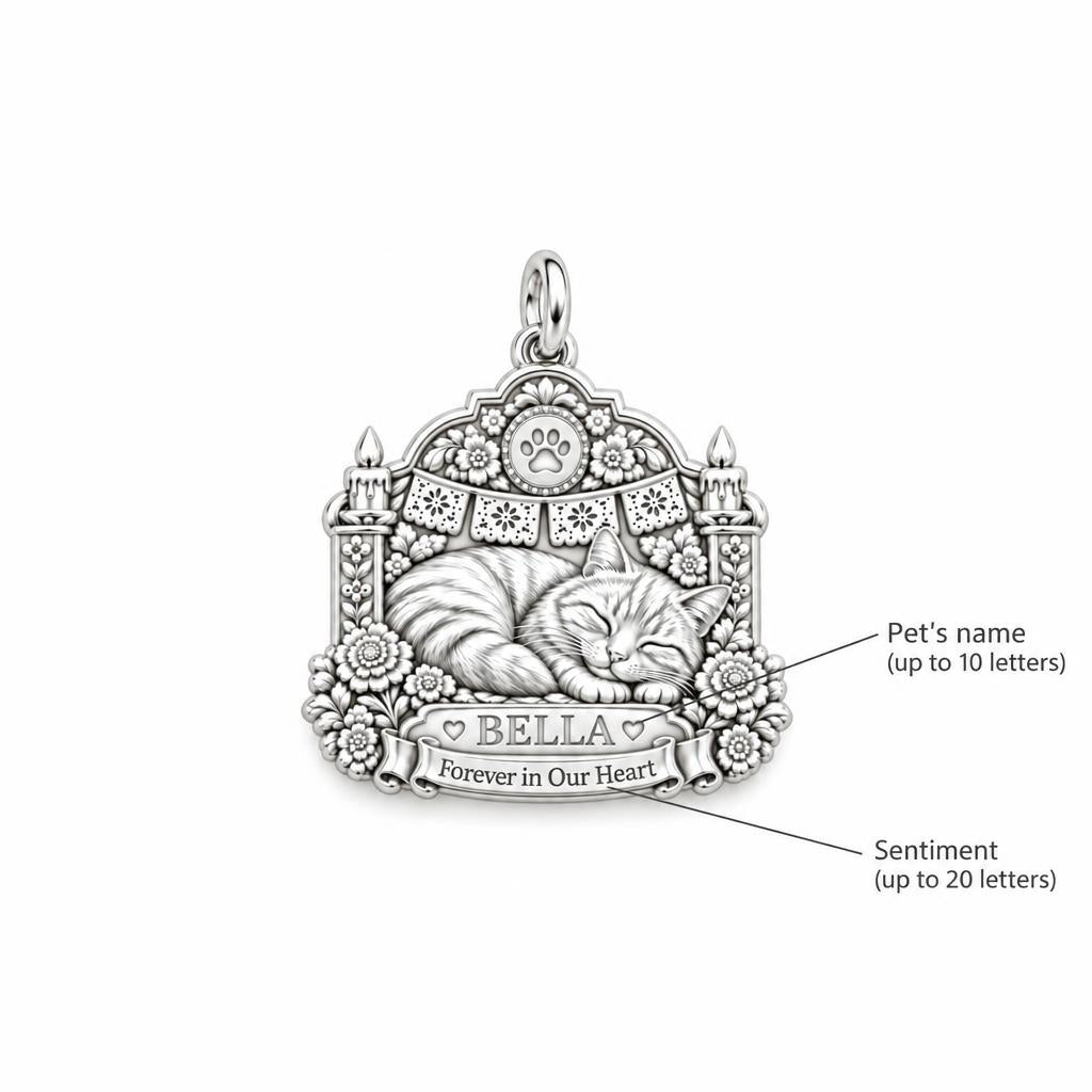 Peaceful Pet Memorial Charm Bracelet – Personalized Pet Gift – personalization guide