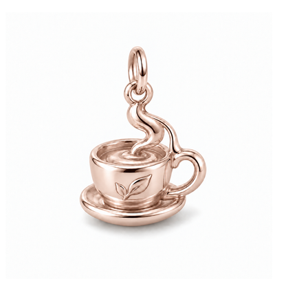 Peaceful Tea Charm — Rose Gold | charm-topics-remaining-444-2026-09-14 | topic-331