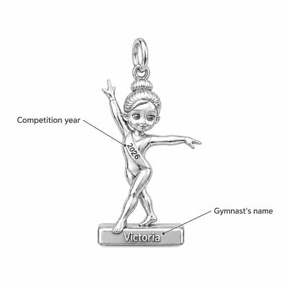 Perfect Balance Gymnast Charm Bracelet – Personalized Mom Gi – personalization guide