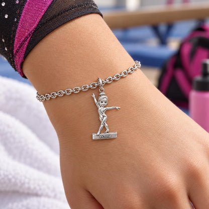Perfect Balance Gymnast Charm Bracelet Set – worn / in use