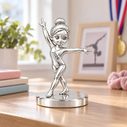 Perfect Balance Gymnast Keepsake Plaque – worn / in use