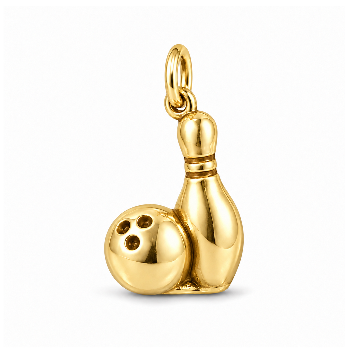 Perfect Strike Bowling Charm — Gold | charm-topics-remaining-444-2026-09-14 | topic-342