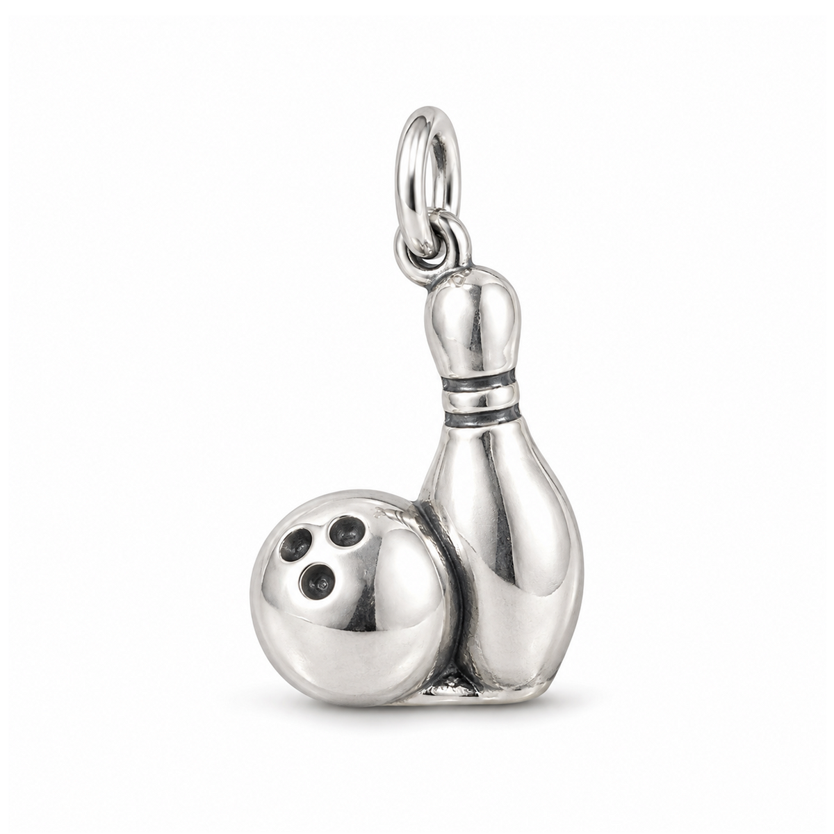 Perfect Strike Bowling Charm — Silver | charm-topics-remaining-444-2026-09-14 | topic-342