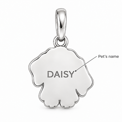 Personalized Dachshund Head Tilt Charm – Custom Dog Name Gift for Dog Moms