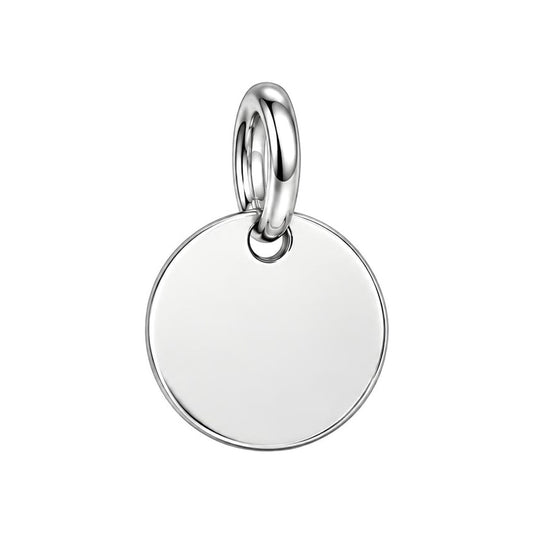 Personalized Initial Necklace – Keep Your Loved Ones Close – back of the charm, engraving area