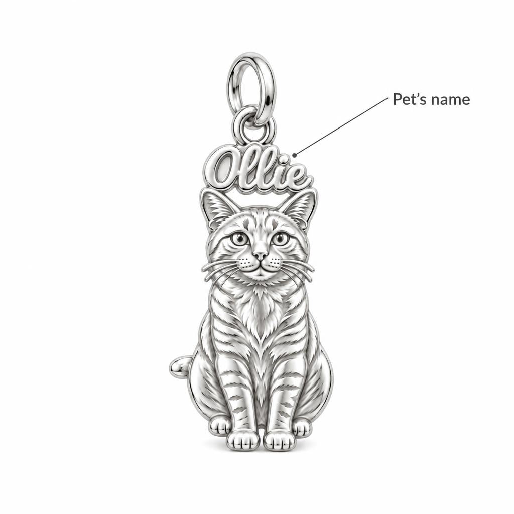 Pet Portrait Halo Charm Bracelet – Personalized Dog Mom Gift – personalization guide