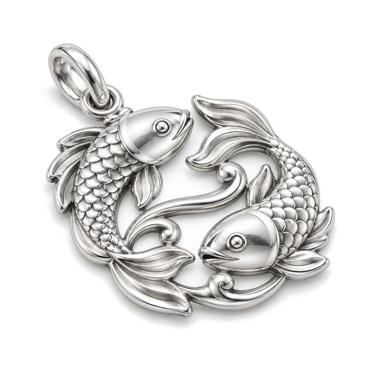 Pisces Charm — Silver Super Macro | charm-topics-remaining-444-2026-09-14 | topic-059