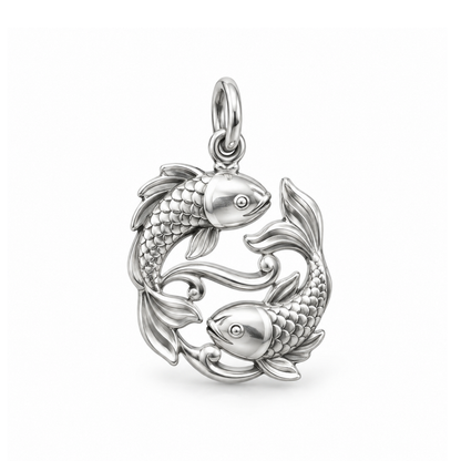 Pisces Charm — Silver | charm-topics-remaining-444-2026-09-14 | topic-059