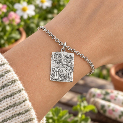 Plantaholic Recovery Charm Bracelet Set – worn / in use
