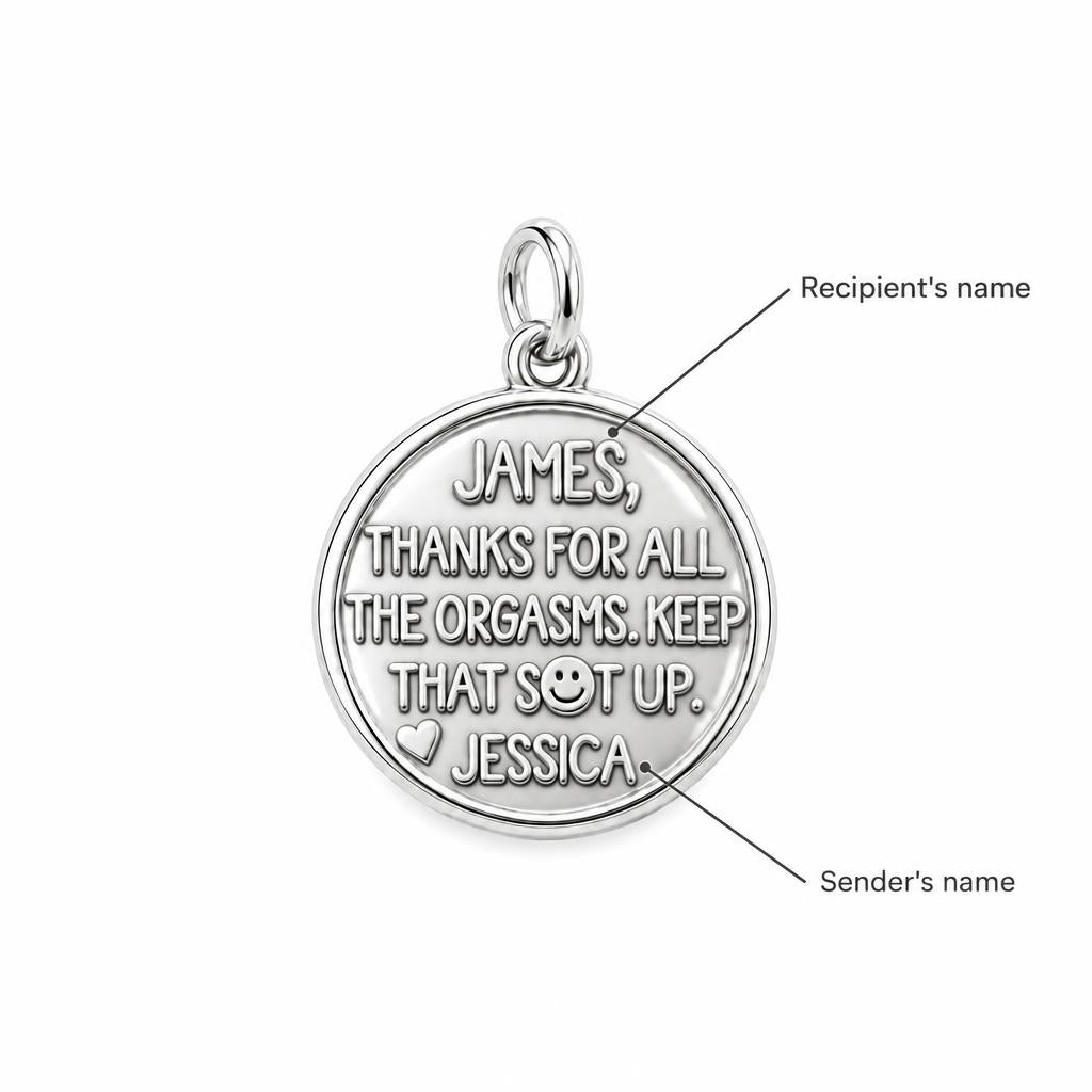 Playful Gratitude Token Charm Bracelet – Personalized Couple Gift – personalization guide