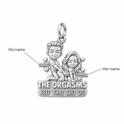 Playful Love Story Charm Bracelet – Personalized Couple Gift – personalization guide