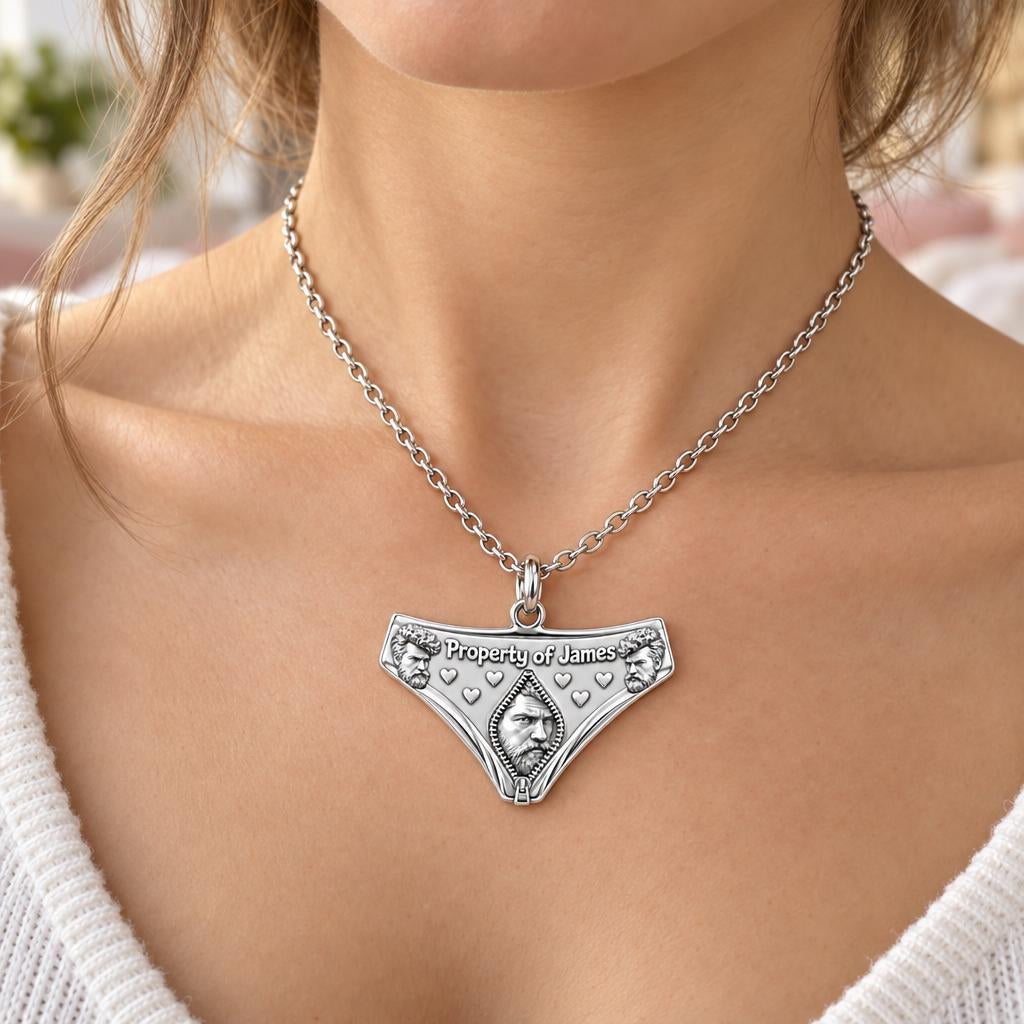 Playful Property Of Charm Necklace Set – worn / in use